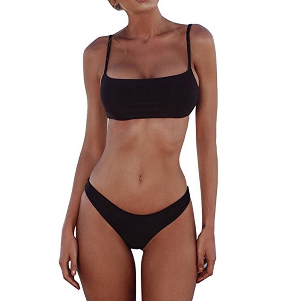 Brazilian thong bikini set swimsuit